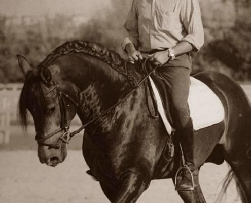 Bruno Santamaria Maestro di Equitazione